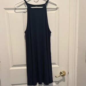 Forever 21 Navy Sleeveless Dress